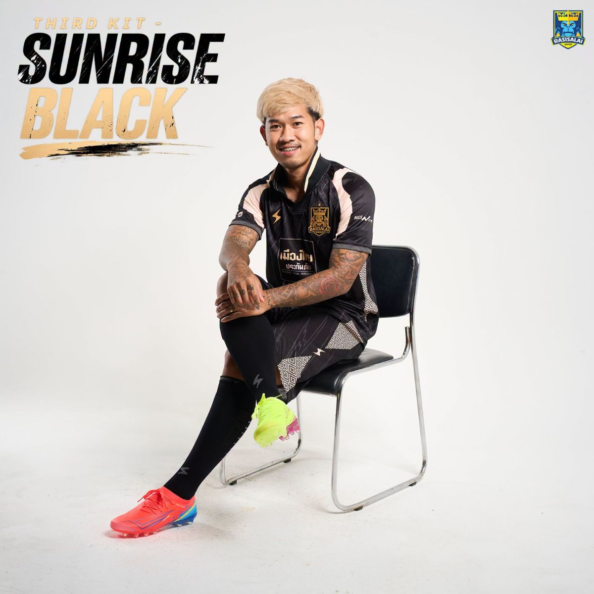 SUNRISE BLACK – THIRD KIT - 2026/27