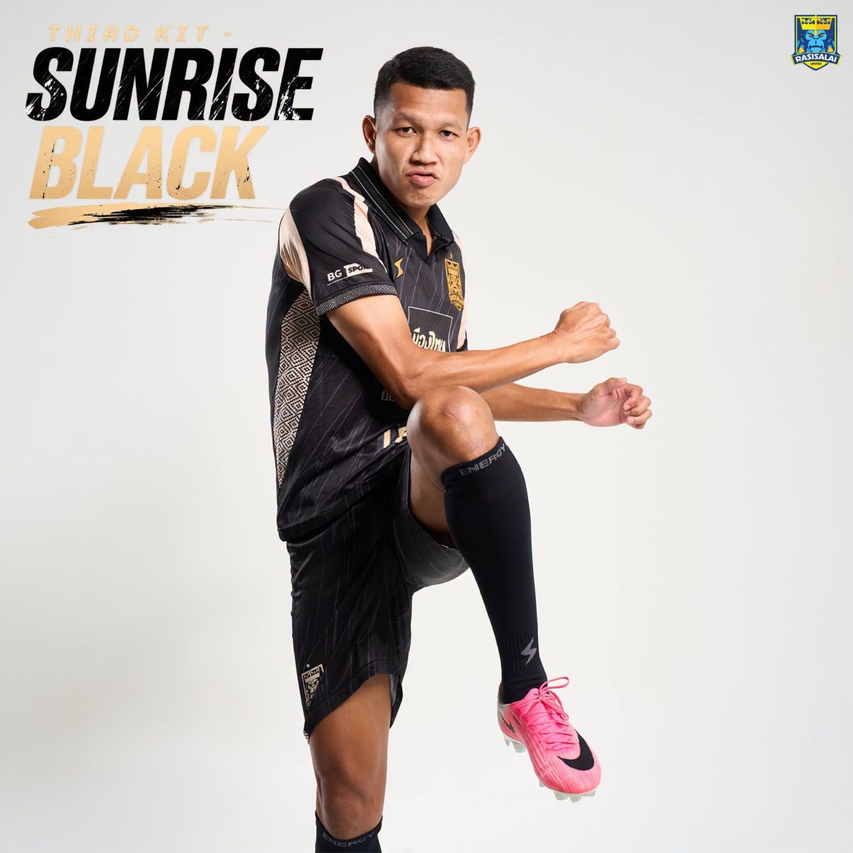 SUNRISE BLACK – THIRD KIT - 2026/27